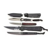 4 Columbia River Knife & Tool Knives (CRKT)