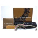 Jay Strongwater Salamander Brooch