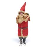 Antique German Paper Mache Santa Figure
