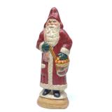 Vaillancourt Signed Folk Art Father Christmas
