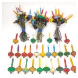 Early Vintage Bubble Light Christmas Decorations