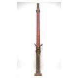 Fabric Fire Hose CO, SF Hayward & CO Nozzle 51"