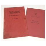 2 Vintage Fire Fighting Books (1931)