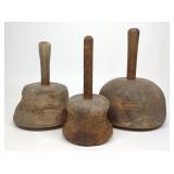 3 Antique Stone Mason