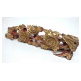 Antique Chinese Gilt Wood Architectural Element