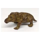 Edmund Lanier Bronze Signed Dinosaur Sculpture