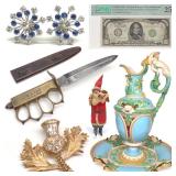Fine Jewelry, Decorative Arts, Coins, Antiques & More - Online Auction