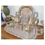 SPECATULAR FULL SUNTREE ESTATE -STERLING TEA SET & FLATWARE-MCM & 40'S FURNITURE-RARE BOOKS, WOW!!