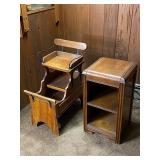 Shoe shine chair
