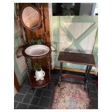 Antique face wash unit