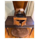 Vintage record player
