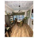 Dinning table with 3 beauitufl chairs