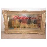 Budweiser Framed Mirror