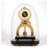 LOT 62 | TERRIEN PARIS BRONZE CLOCK | A beautiful gilt bronze clock by Terrien Paris, early 19th cen