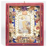 LOT 184 | EARLY 20TH CENTURY CONTINENTAL ICON | Circa early 20th century, colored engraving with app