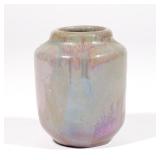 LOT 217 | PEWABIC IRIDESCENDED VASE | Early 20th century art pottery vase with violet over pale blue