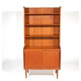 LOT 305 | JOHANNES SORTH FOR BORNHOLMS MOBELFABRIK BOOKCASE | Circa 1960, Danish modern teak bookcas