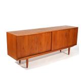 LOT 306 | GUNNI OMANN FOR AXEL CHRISTIANSEN ODDER SIDEBOARD | Circa 1960, Danish modern teak sideboa