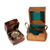 LOT 425 | HAMILTON MODEL 21 MARINE CHRONOMETER | Serial no. 3017, Naval Observatory 1941; housed in 