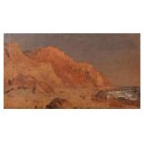 Oil on canvas With red estate stamp "S. R. GIFFORD / SALE" on verso, partial paper label "Clay ____ 