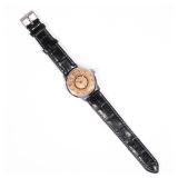 LOT 356 | RARE OMEGA "ROULETTE" DIAL | Unusual roulette wheel dial with Roman numeral markers, sword