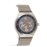 LOT 361 | PORSCHE DESIGN / IWC CHRONOGRAPH WRISTWATCH | Titanium case, blue dial with three chronogr