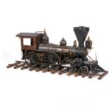 LOT 400 | JOHN ALLISON "LADY DAVIS" MODEL LOCOMOTIVE | Model train made in 1928 by the artist John W