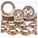 Including 12 teacups and 12 saucers, 8 dessert plates (dia. 7-1/4 in.), 8 bread plates (dia. 6 in.),