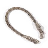LOT 489 | BARRY KIESELSTEIN CORD STERLING DRAGON NECKLACE | Sterling silver, signed and dated 1993, 