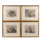 Lot 39  |  (26PC) FRANCISCO DE GOYA FRAMED ETCHINGS  |  19th or early 20th century, all etchings on 