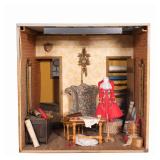 Lot 129  |  LE CHATEAU INTERIORS MINIATURE DISPLAY  |  Jeffrey G. Gueno and Frank L. Hanley, illumin