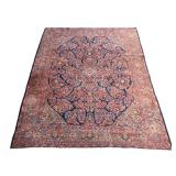 Lot 172  |  FINE PERSIAN KIRMAN / KASHAN CARPET, CIRCA 1930  |  Early 20th century, with a central m