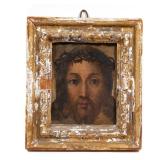 Lot 186  |  FLEMISH OR DUTCH SCHOOL, 17TH/18TH CENTURY  |  Christ with a crown of thorns Oil on copp