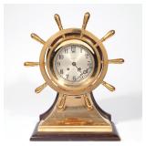 Lot 233  |  LARGE CHELSEA YACHT WHEEL SHIP