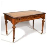 Lot 387  |  LATE 18TH CENTURY ENGLISH WRITING DESK  |  Heal & Son London, having an inset tooled lea