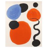 ALEXANDER CALDER (1898-1976) | Untitled composition, 1969 Lithograph in colors on Arches paper Penci