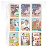 TOPPS FOOTBALL & BASEBALL CARDS 1967 TO 1969 | Approximately 1500 baseball cards from 1967 to 1969. 