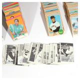 of various baseball players, approximately 30. Football cards from 1968 to 1969 including some from 