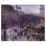 ABEL GEORGE WARSHAWSKY (1883-1962) | Paris on Parade, 1922. Oil on canvas. h. 32 w. 39 in. Identifie