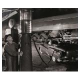 O. WINSTON LINK (AMERICAN, 1914-2001) | Sometimes the Electricity Fails, 1956. Gelatin silver print.