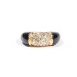 VAN CLEEF & ARPELS DIAMOND, 18K & ONYX LADY
