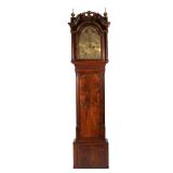 GEORGE III MAHOGANY LONGCASE CLOCK BY JOHN WYKE | John Wyke (1729-1787), the face reads, "John Wyke,