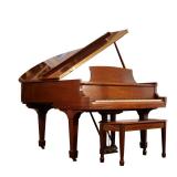 STEINWAY MODEL M PIANO | Made in 1969, with mahogany case, serial no. 410855, production no. Y1985