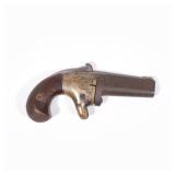 NATIONAL ARMS CO. ENGRAVED DERRINGER PISTOL | MRK. National Arms Co., Brooklyn, NY; s/n 2701 c.1865-