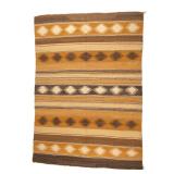 NAVAJO EYE DAZZLER RUG | Natural earth tone dyes h. 74 w. 54 in.