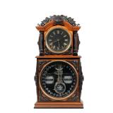 ITHACA PARLOR MODEL CALENDAR SHELF CLOCK | H.B. Horton