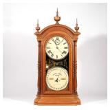 SOUTHERN CALENDAR CLOCK CO. DOUBLE DIAL CLOCK | Southern Calendar Clock Co. (St. Louis, Missouri), d