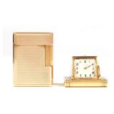 (2PC) BITTMANN ST. MORITZ POCKET / TRAVEL WATCH | The watch with French eagle head mark, tested to 1