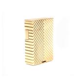 ALFRED DUNHILL PARIS FRANCE 14K GOLD LIGHTER | 14k yellow gold cigarette lighter, marked with two Fr