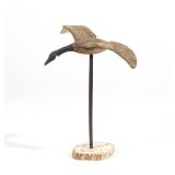 CHARLES M. KOKULUK (AMERICAN) | Canada Goose. h. 4-3/4 w. 6 d. 4 in. Carved decoy of a Canada goose 